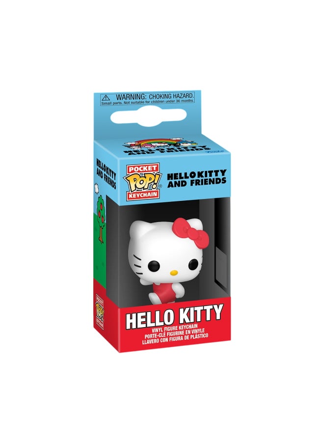 Funko Pocket POP! Sanrio Hello Kitty And Friends Hello Kitty Vinyl Keychain (10.2 cm) - Image 1